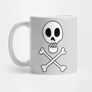 skull and crossbones Mug